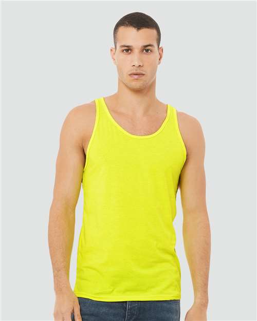 Load image into Gallery viewer, Unisex Heather CVC Tank — product photo 9