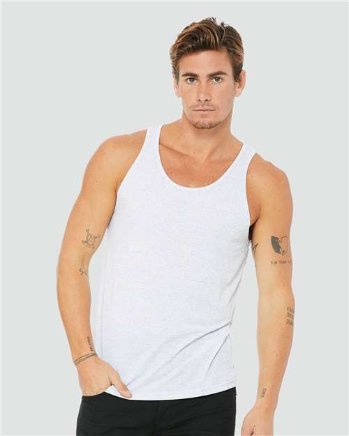 Load image into Gallery viewer, Unisex Triblend Tank — product photo 10