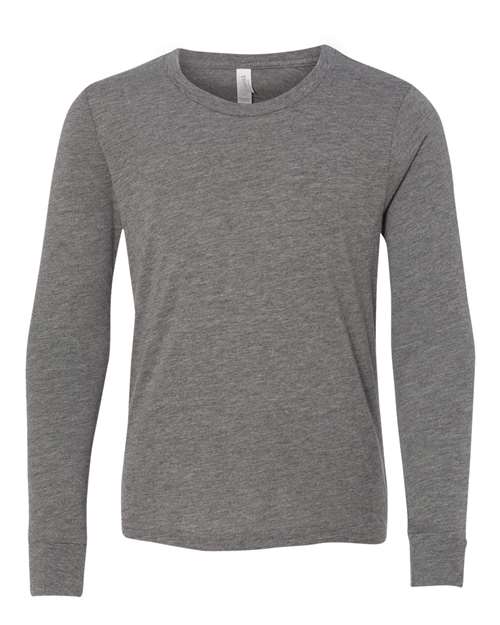Load image into Gallery viewer, Youth Triblend Long Sleeve Tee — product photo 3