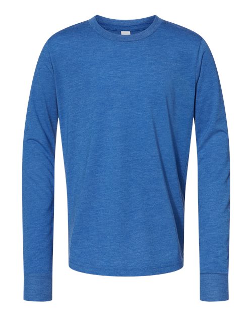 Load image into Gallery viewer, Youth Triblend Long Sleeve Tee — product photo 7