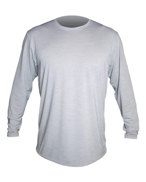 Load image into Gallery viewer, ANETIK MVLPRL8 Men's Low Pro Tech Long Sleeve T-Shirt - Alloy Heathered