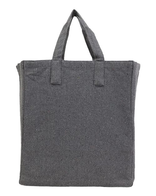 Load image into Gallery viewer, Q-Tees S900 Sustainable Grocery Tote Bag - Dark Grey
