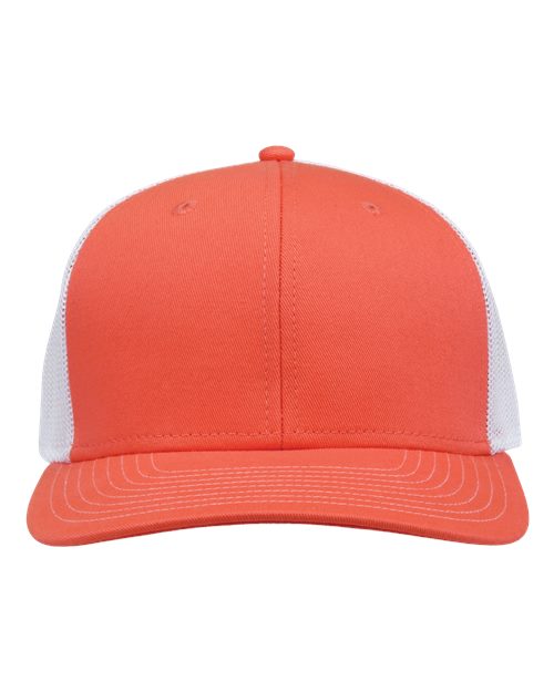 Load image into Gallery viewer, The Game GB452E Everyday Trucker Cap - Coral/ White