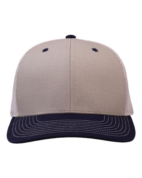 Load image into Gallery viewer, The Game GB452E Everyday Trucker Cap - Khaki/ Navy/ Stone