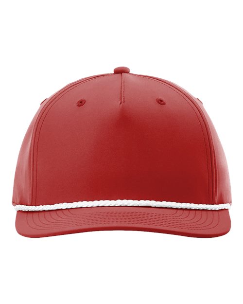 Load image into Gallery viewer, Richardson 258 Five-Panel Classic Rope Cap - Red/ White