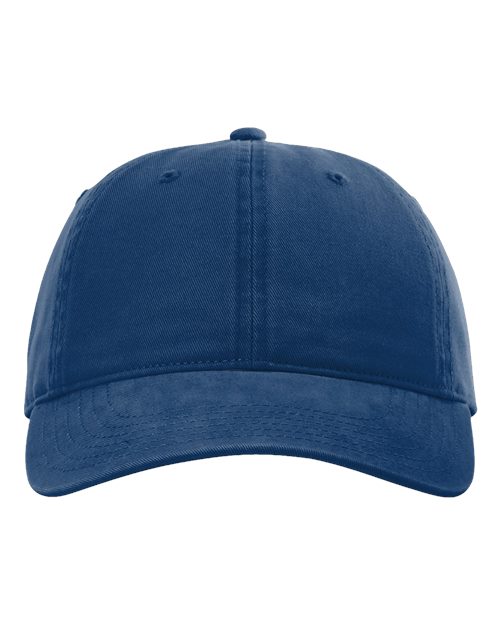 Load image into Gallery viewer, Richardson 326 Peach Twill Dad Hat - Royal