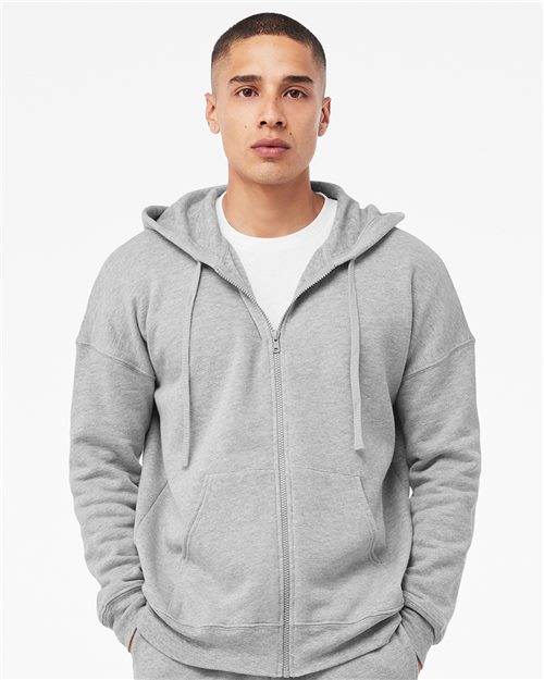 Load image into Gallery viewer, Unisex Sponge Fleece DTM Full-Zip Hoodie Sweatshirt — blank sweatshirt for DTF printing