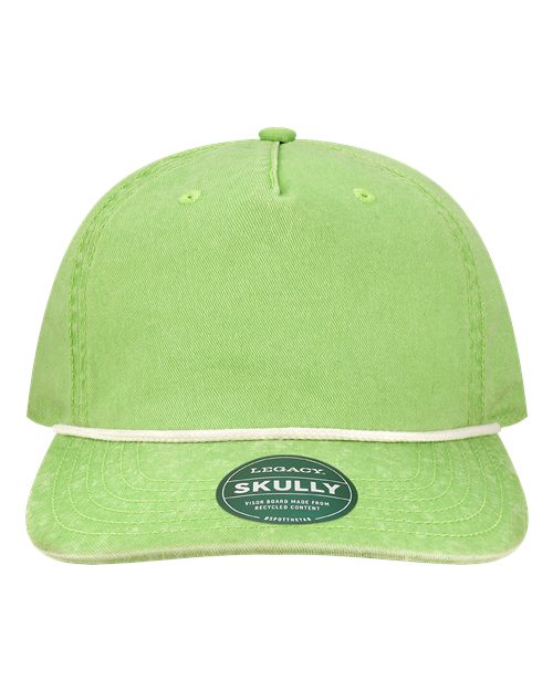 Load image into Gallery viewer, LEGACY Skully Rope Cap - Lime Green
