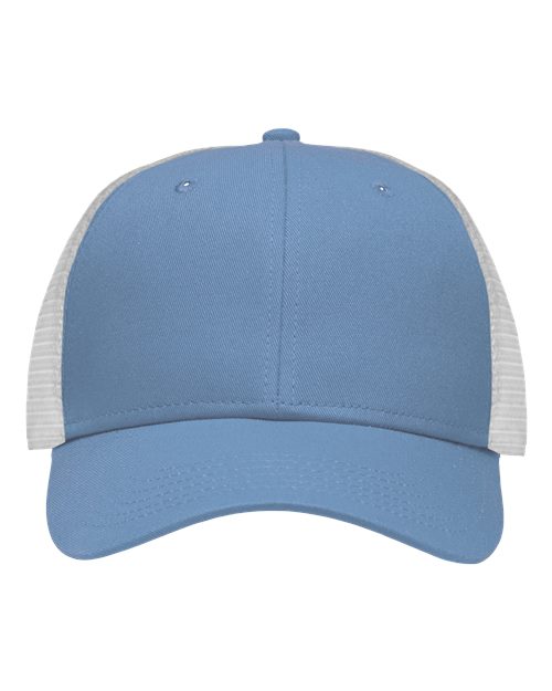 Load image into Gallery viewer, Sportsman SP1450 Traditional Lo-Pro Mesh Back Trucker Fit Cap - Chino Sky Blue/ White