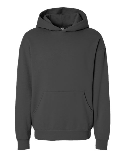 Load image into Gallery viewer, Unisex Avenue Midweight Hooded Sweatshirt - Pigment Black