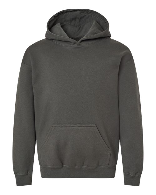 Load image into Gallery viewer, Youth Hooded Sweatshirt - Charcoal