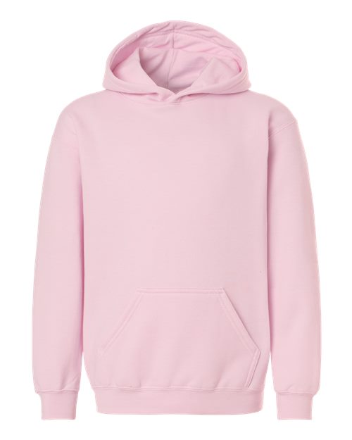 Load image into Gallery viewer, Youth Hooded Sweatshirt - Light Pink