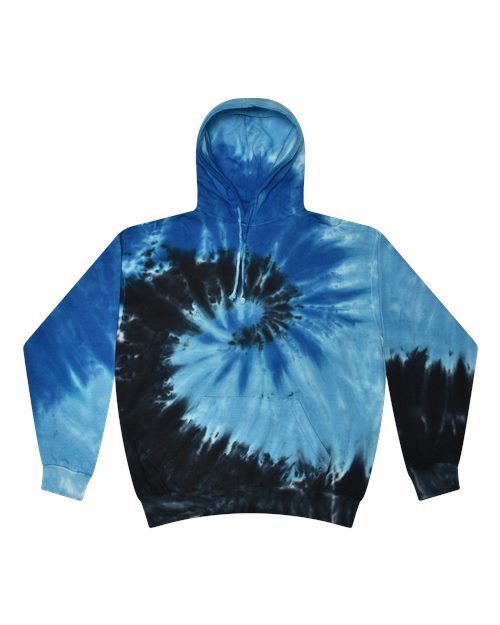 Load image into Gallery viewer, Colortone 8777 Unisex Tie-Dyed Hooded Sweatshirt - Blue Ocean