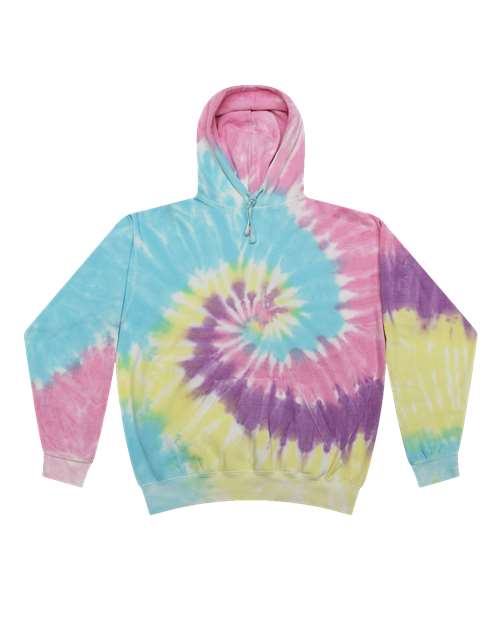 Load image into Gallery viewer, Colortone 8777 Unisex Tie-Dyed Hooded Sweatshirt - Jellybean