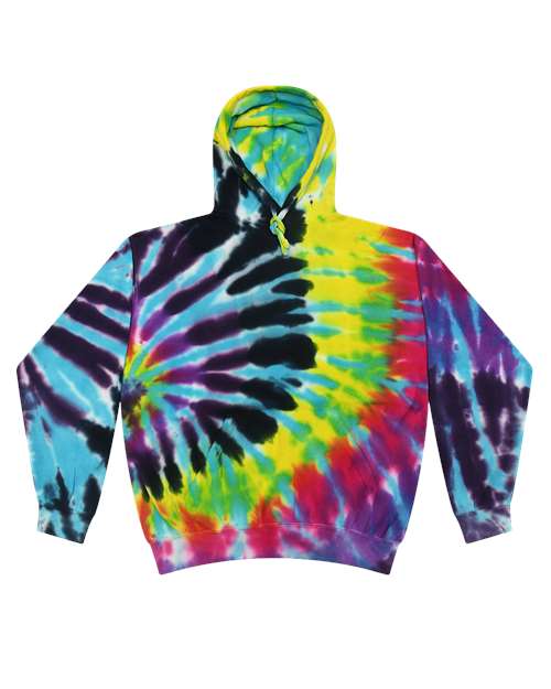 Load image into Gallery viewer, Colortone 8777 Unisex Tie-Dyed Hooded Sweatshirt - Flashback