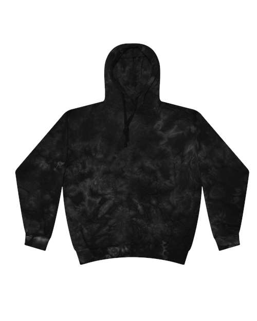 Load image into Gallery viewer, Colortone 8790 Unisex Crystal Wash Hooded Sweatshirt - Crystal Black