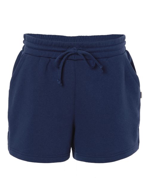 Load image into Gallery viewer, Boxercraft BW6502 Women's Fleece Shorts - Navy