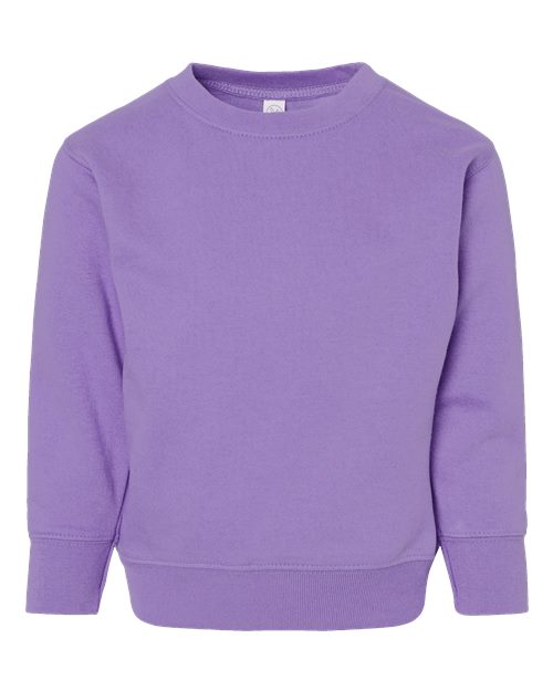 Load image into Gallery viewer, Toddler Fleece Crewneck Sweatshirt - Lavender