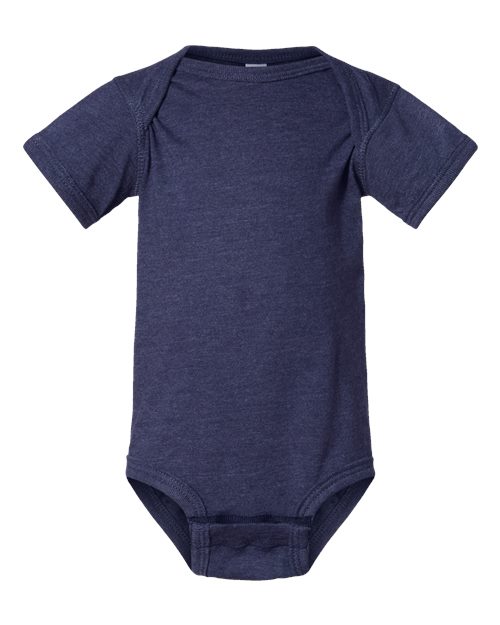 Load image into Gallery viewer, Infant Fine Jersey Bodysuit - Vintage True Navy