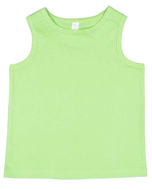 Load image into Gallery viewer, Toddler Fine Jersey Tank - Key Lime