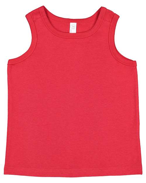Load image into Gallery viewer, Toddler Fine Jersey Tank - Red