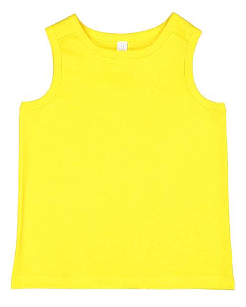 Load image into Gallery viewer, Toddler Fine Jersey Tank - Yellow