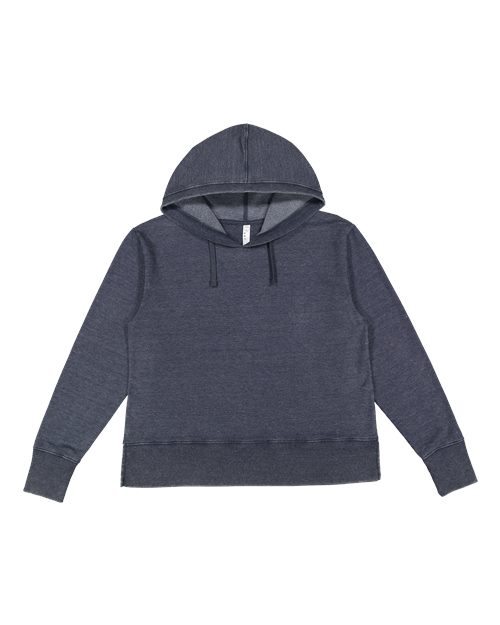 Load image into Gallery viewer, LAT 3536 Women's Vintage Wash Hoodie Sweatshirt - Washed Navy