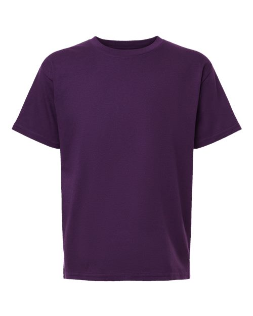 Load image into Gallery viewer, Youth Fine Jersey Tee - Eggplant