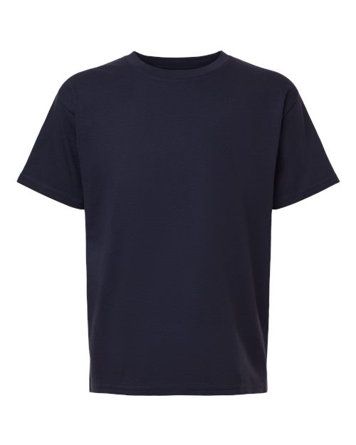 Load image into Gallery viewer, Youth Fine Jersey Tee - Navy