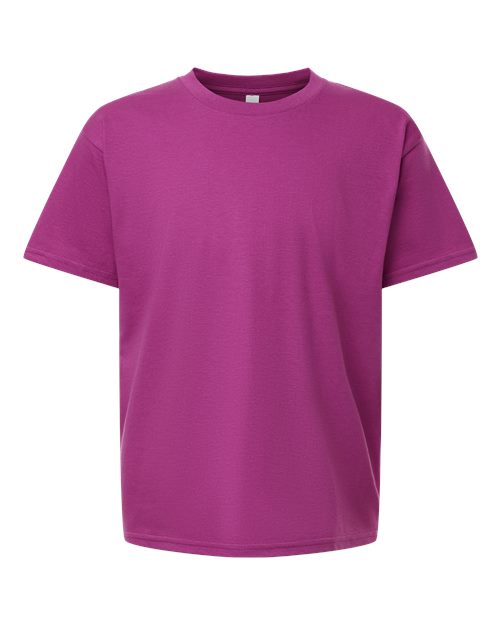 Load image into Gallery viewer, Youth Fine Jersey Tee - Super Pink
