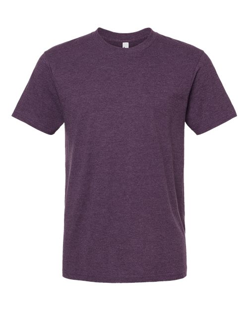 Load image into Gallery viewer, Unisex CVC Tee - Heather Eggplant