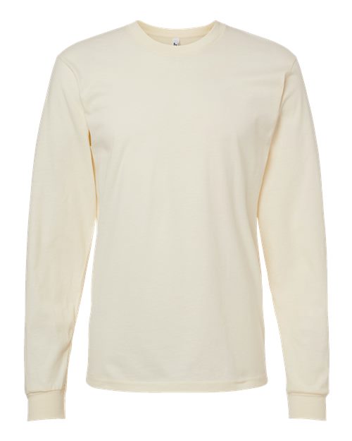Load image into Gallery viewer, Unisex Fine Jersey Long Sleeve Tee - Cream