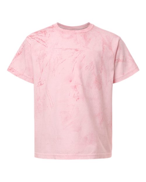 Load image into Gallery viewer, Youth Colorblast™ Heavyweight T-Shirt - Hibiscus