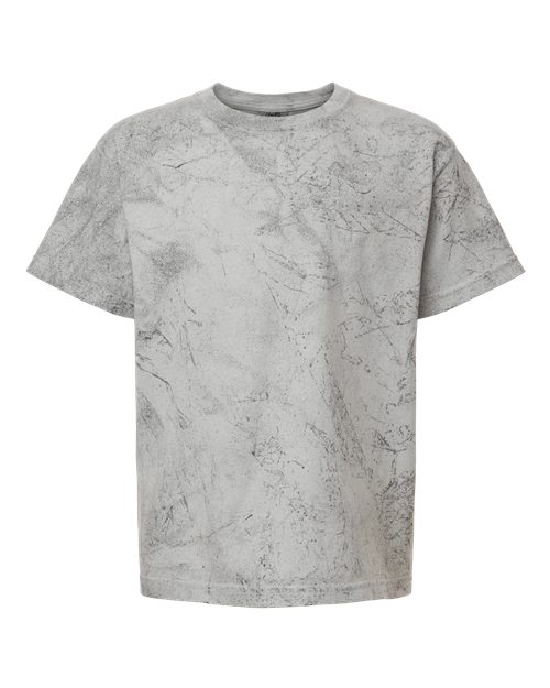 Load image into Gallery viewer, Youth Colorblast™ Heavyweight T-Shirt - Smoke