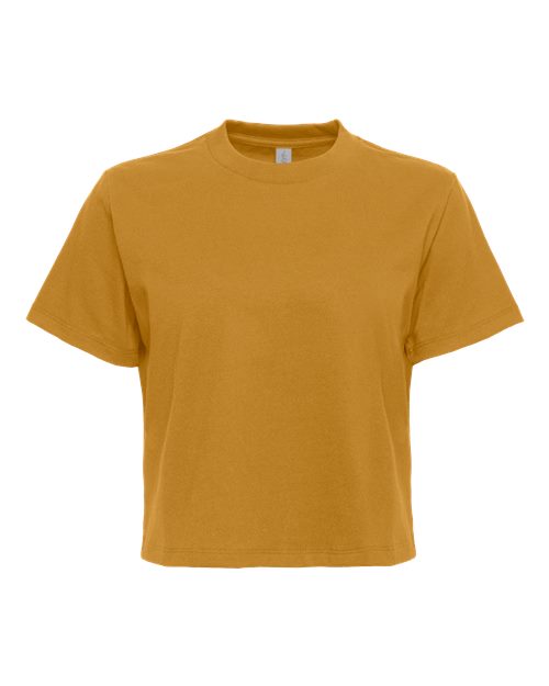 Load image into Gallery viewer, Women's Heavyweight Boxy T-Shirt - Antique Gold