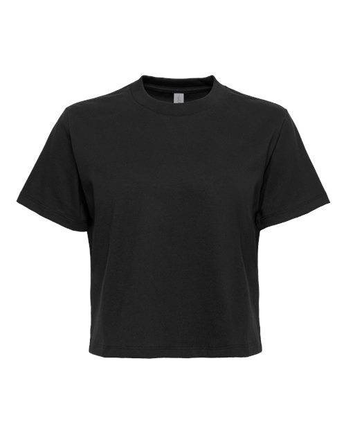Load image into Gallery viewer, Women's Heavyweight Boxy T-Shirt - Black