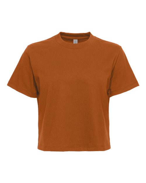 Load image into Gallery viewer, Women's Heavyweight Boxy T-Shirt - Clay