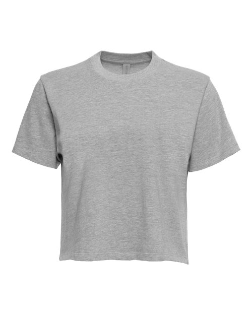 Load image into Gallery viewer, Women's Heavyweight Boxy T-Shirt - Heather Grey