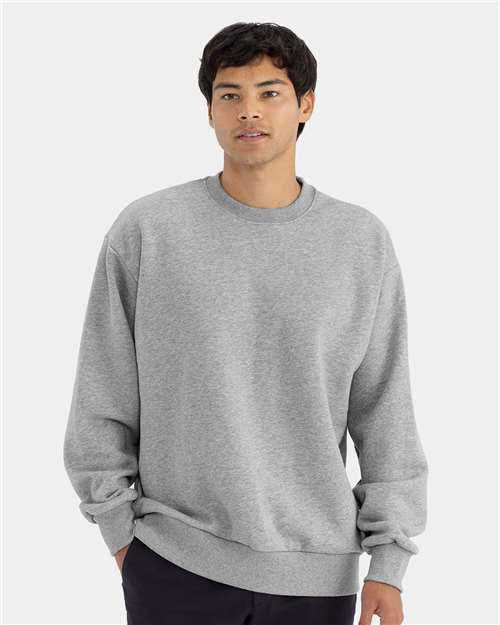 Load image into Gallery viewer, Unisex Heavyweight Crewneck Sweatshirt - Heather Grey