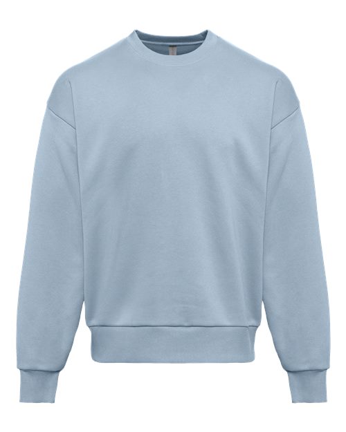 Load image into Gallery viewer, Unisex Heavyweight Crewneck Sweatshirt - Stonewash Denim