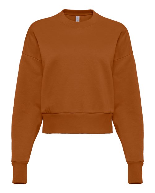 Load image into Gallery viewer, Women's Heavyweight Crewneck Sweatshirt - Clay