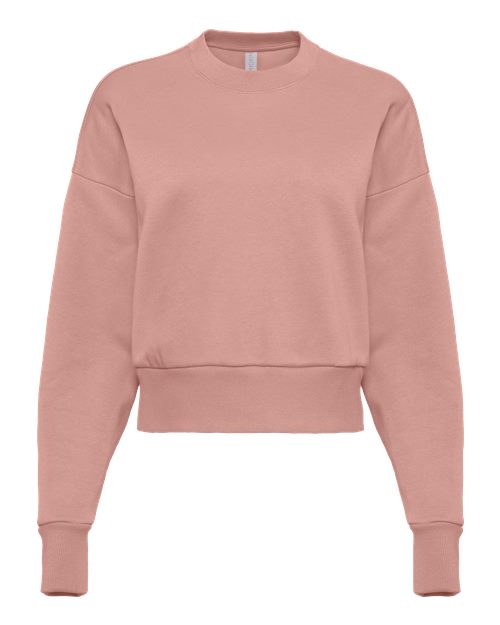 Load image into Gallery viewer, Women's Heavyweight Crewneck Sweatshirt - Desert Pink