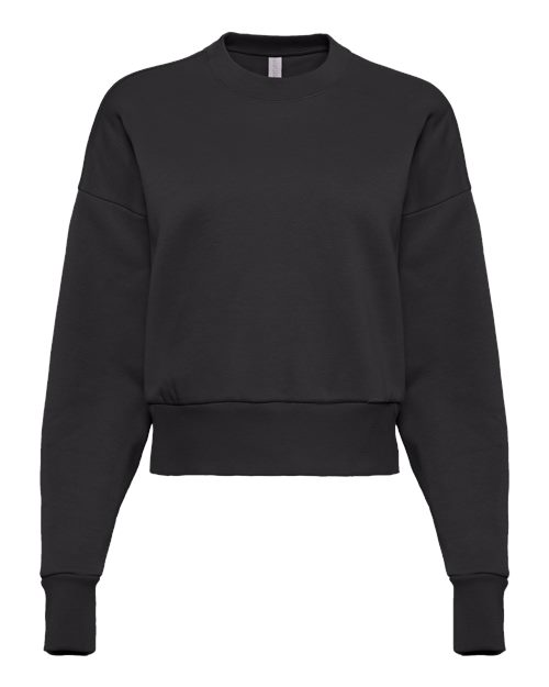 Load image into Gallery viewer, Women's Heavyweight Crewneck Sweatshirt - Graphite Black