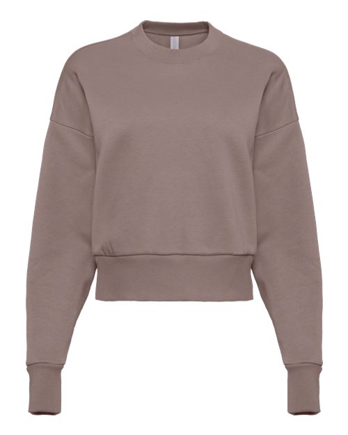 Load image into Gallery viewer, Women's Heavyweight Crewneck Sweatshirt - Shiitake