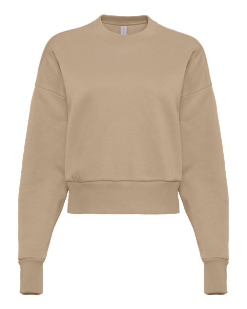 Load image into Gallery viewer, Women's Heavyweight Crewneck Sweatshirt - Tan