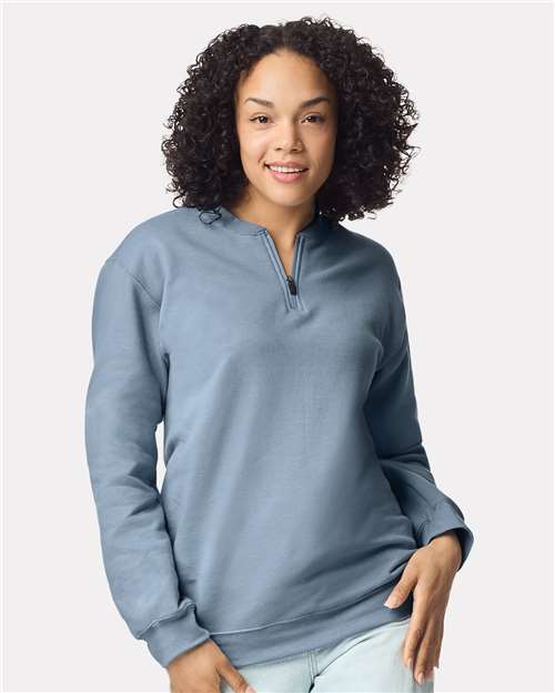 Load image into Gallery viewer, Unisex Softstyle® Midweight 1/4 Zip Sweatshirt — product photo 10
