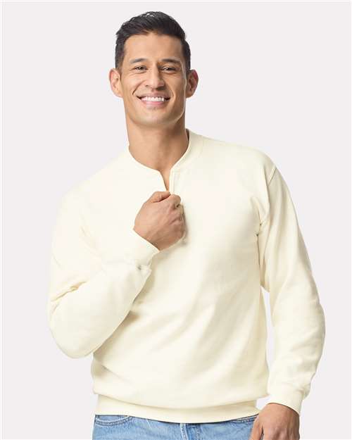 Load image into Gallery viewer, Unisex Softstyle® Midweight 1/4 Zip Sweatshirt — product photo 6