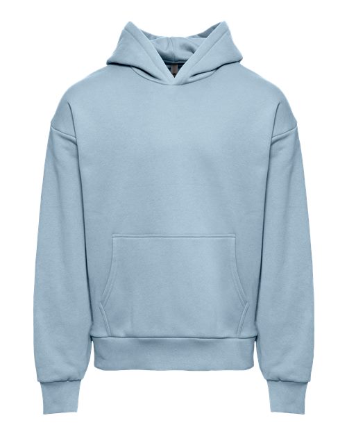 Load image into Gallery viewer, Unisex Heavyweight Fleece Hoodie Sweatshirt - Stonewash Denim