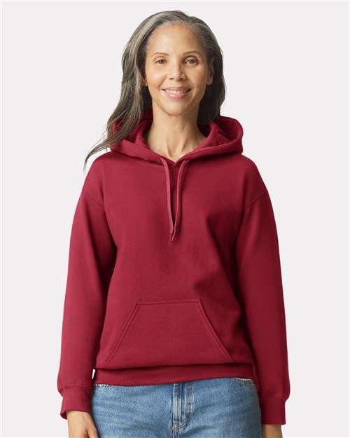 Load image into Gallery viewer, Unisex Softstyle® Midweight Hooded Sweatshirt — product photo 6