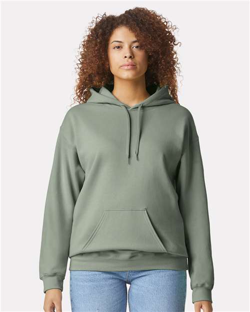 Load image into Gallery viewer, Unisex Softstyle® Midweight Hooded Sweatshirt — product photo 28